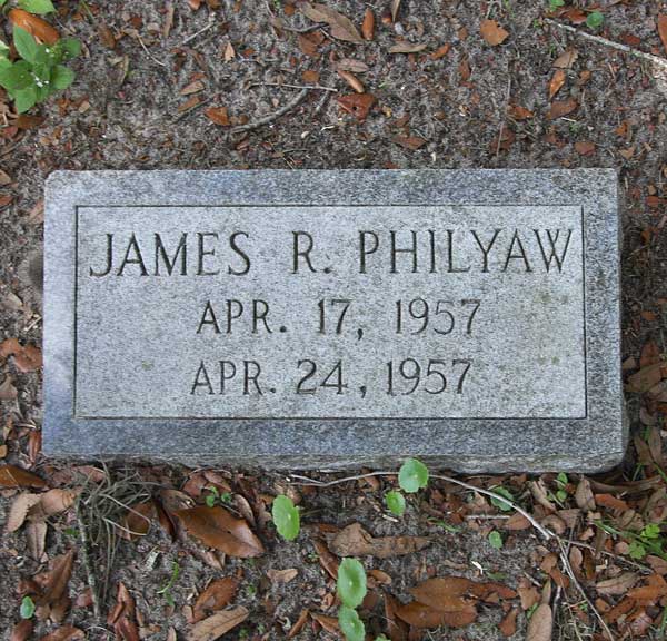 James R. Philyaw Gravestone Photo
