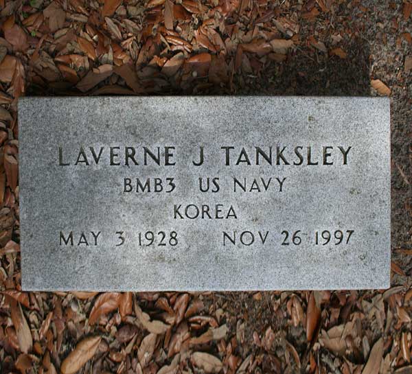 Laverne J. Tanksley Gravestone Photo