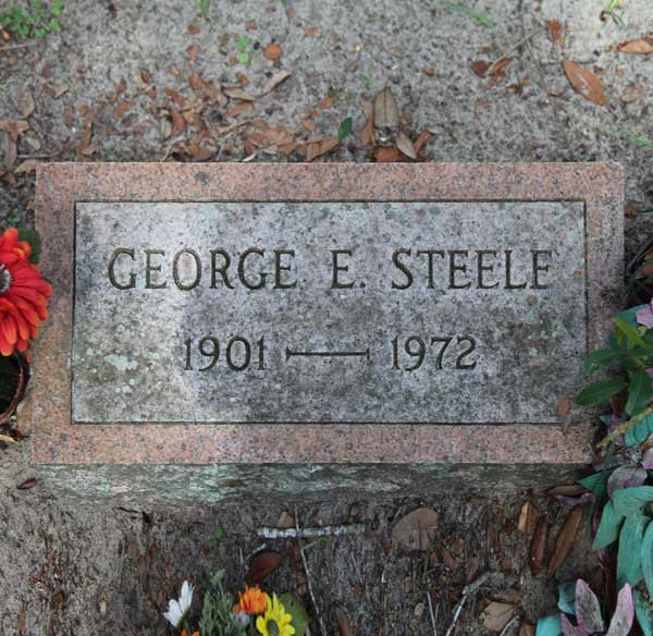 George E. Steele Gravestone Photo