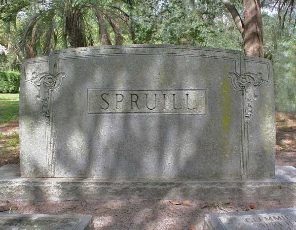  Spruill family Gravestone Photo