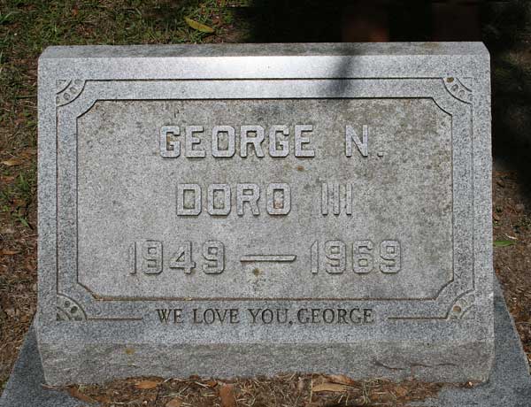 George N. Doro Gravestone Photo