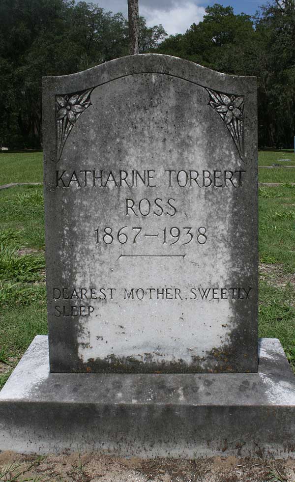 Katharine Torbert Ross Gravestone Photo