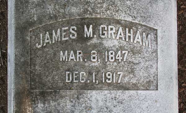 James M. Graham Gravestone Photo