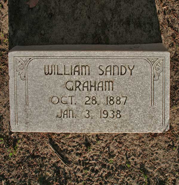 William Sandy Graham Gravestone Photo