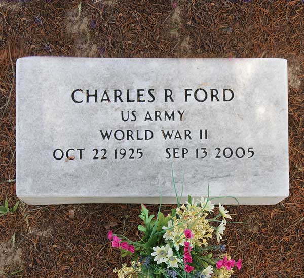 Charles R. Ford Gravestone Photo