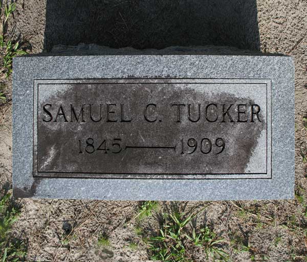 Samuel C. Tucker Gravestone Photo