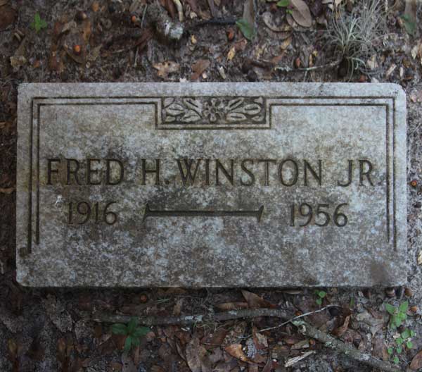Fred H. Winston Gravestone Photo