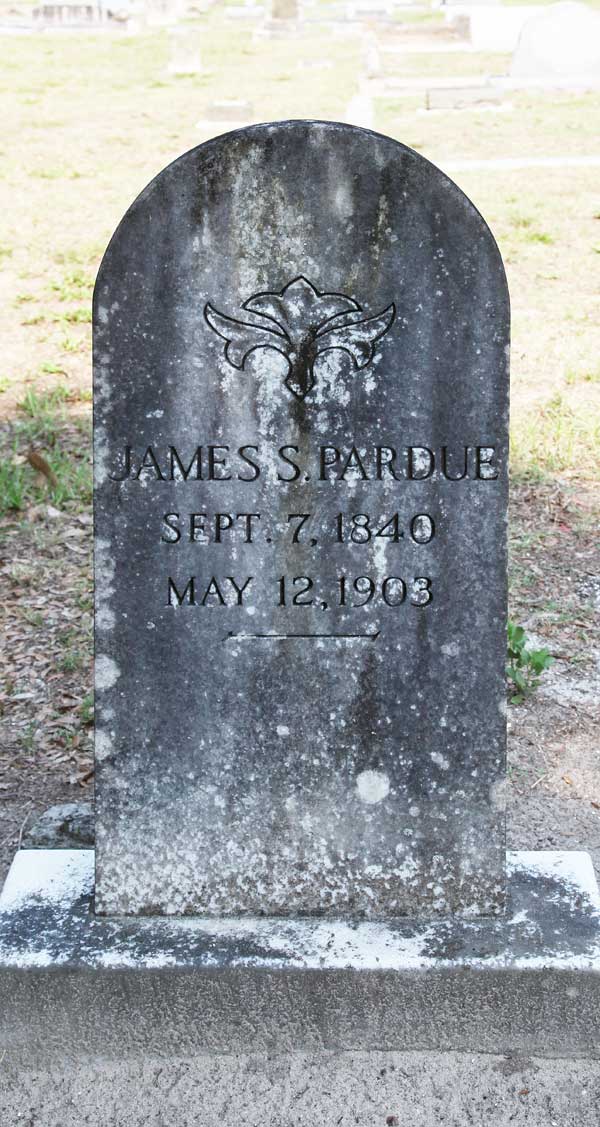 James S. Pardue Gravestone Photo