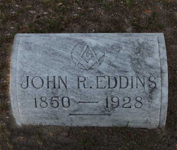 John R. Eddins Gravestone Photo