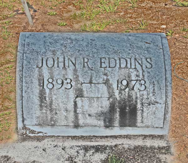 John R. Eddins Gravestone Photo