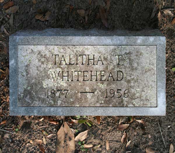 Talitha T. Whitehead Gravestone Photo
