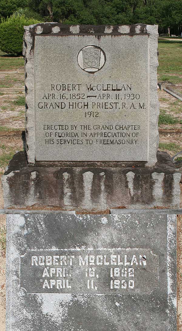 Robert McClellan Gravestone Photo