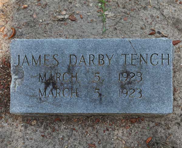 James Darby Tench Gravestone Photo
