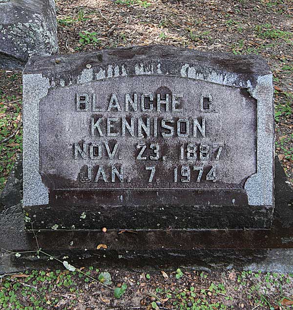 Blanche C. Kennison Gravestone Photo