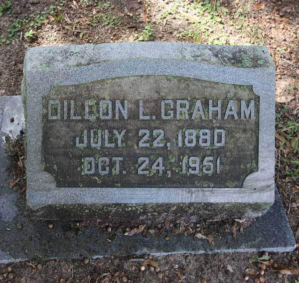 Dillon L. Graham Gravestone Photo
