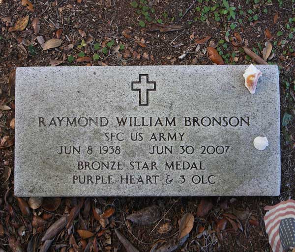 Raymond William Bronson Gravestone Photo
