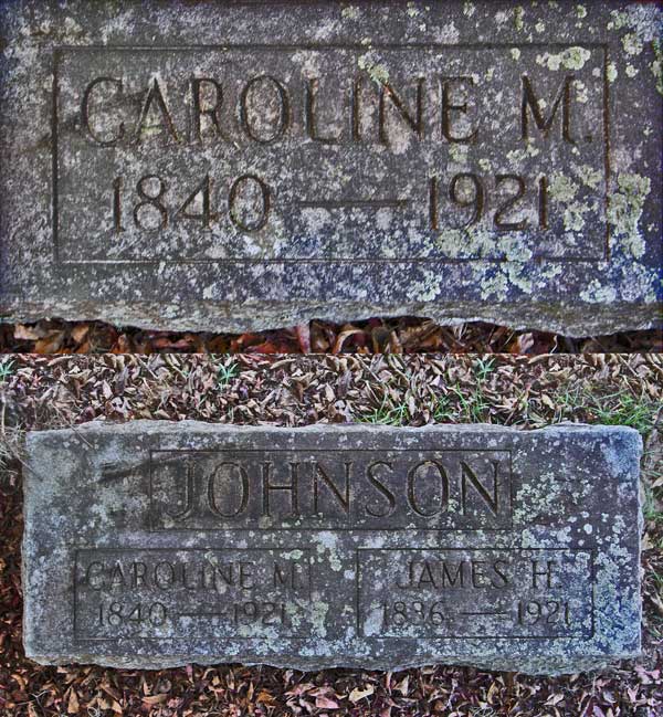 Caroline M. Johnson Gravestone Photo