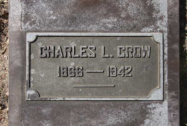 Charles L. Crow Gravestone Photo