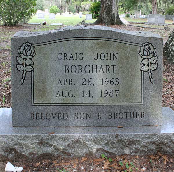 Craig John Borghart Gravestone Photo