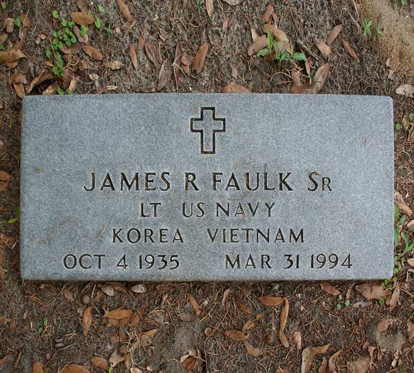James R. Faulk Gravestone Photo