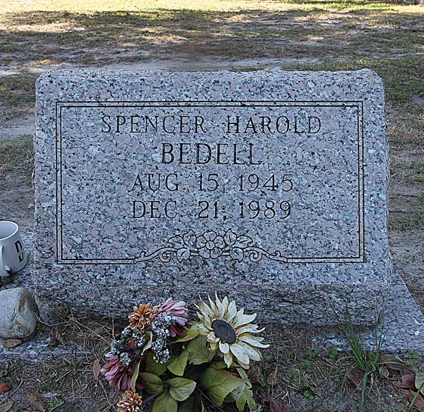 Spencer Harold Bedell Gravestone Photo