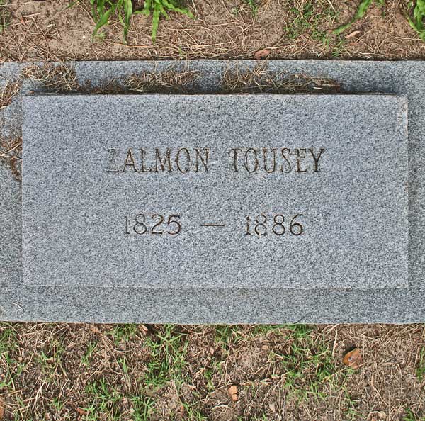 Zalmon Tousey Gravestone Photo