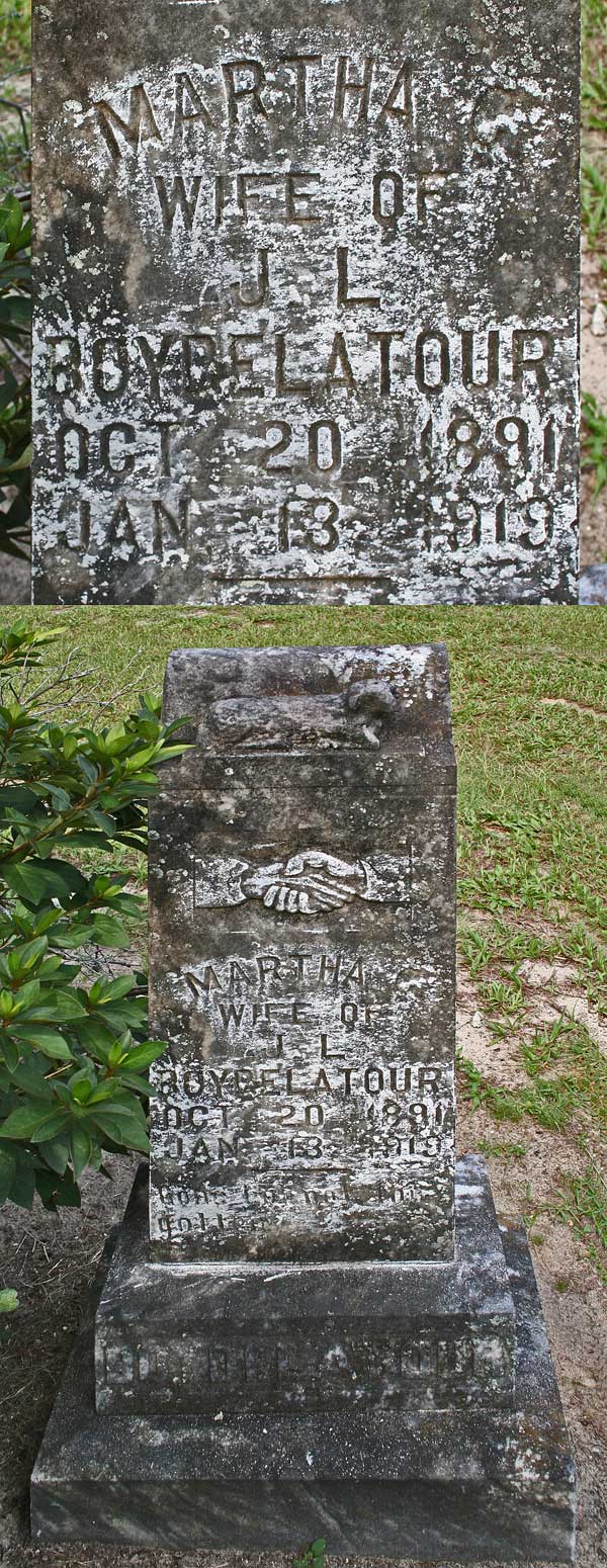 Martha C. Boydelatour Gravestone Photo