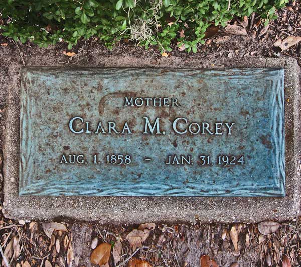 Clara M. Corley Gravestone Photo