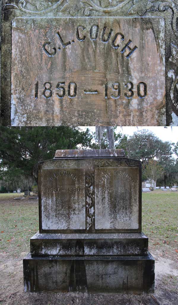 C. L. Couch Gravestone Photo
