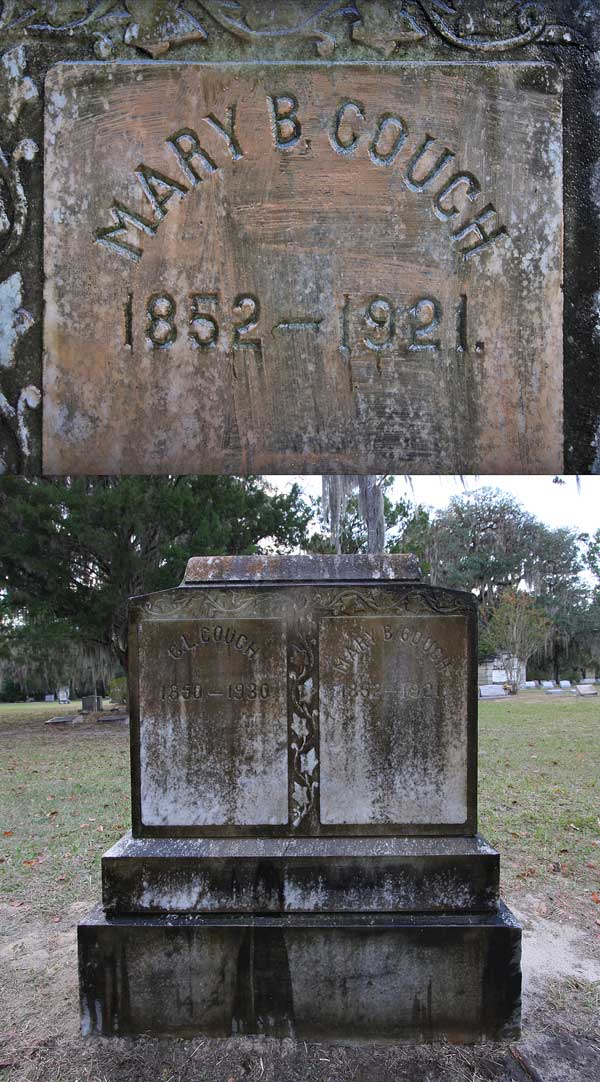 Mary B. Couch Gravestone Photo