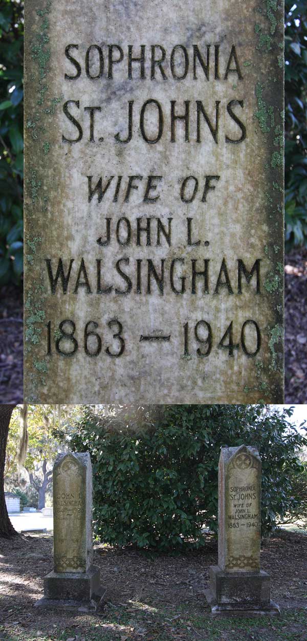 Sophrona St. Johns Walsingham Gravestone Photo