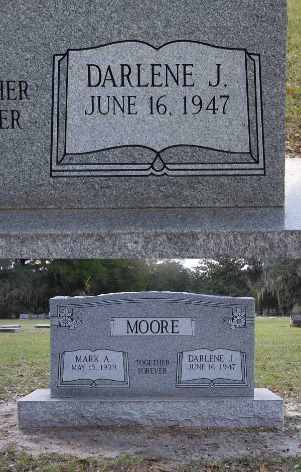 Darlene J. Moore Gravestone Photo