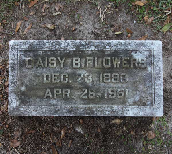 Daisy B. Floweres Gravestone Photo