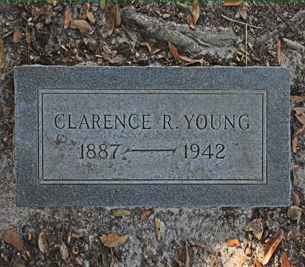 Clarence R. Young Gravestone Photo