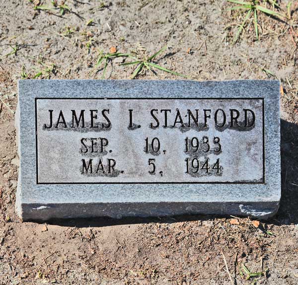 James I. Stanford Gravestone Photo