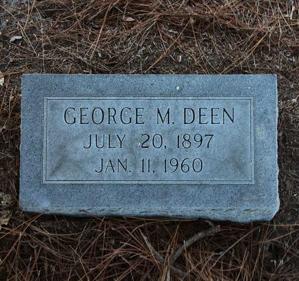 George M. Deen Gravestone Photo