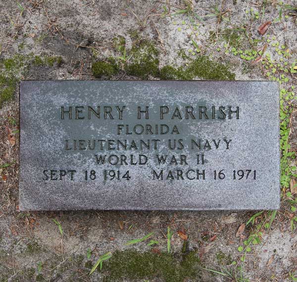 Henry H. Parrish Gravestone Photo