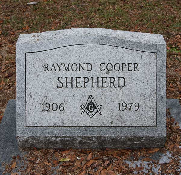 Raymond Cooper Shepherd Gravestone Photo