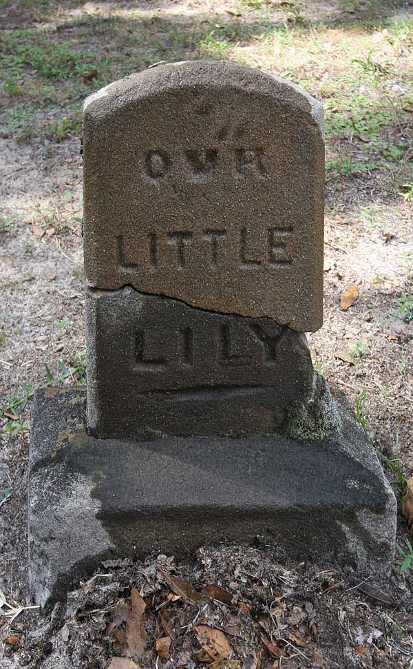 Lily Unknown Gravestone Photo