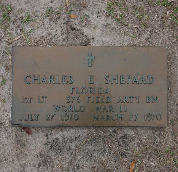 Charles E. Shepard Gravestone Photo
