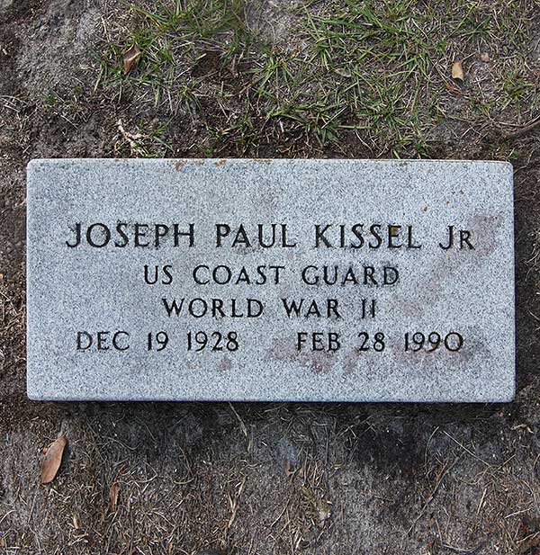 Joseph Paul Kissel Gravestone Photo