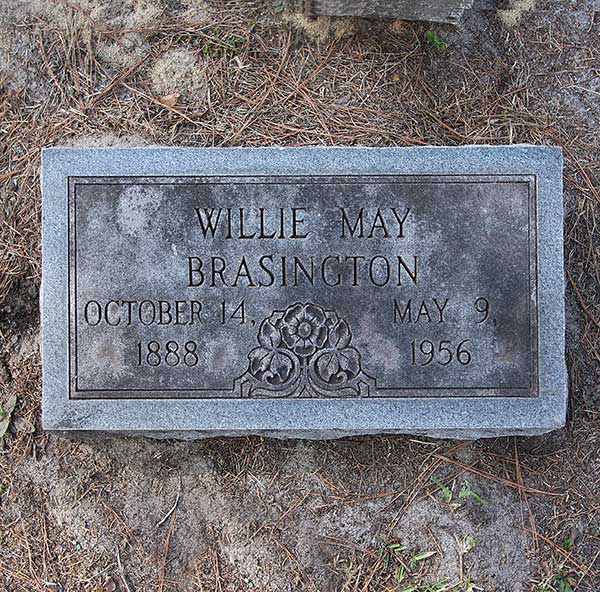 Willie May Brasington Gravestone Photo