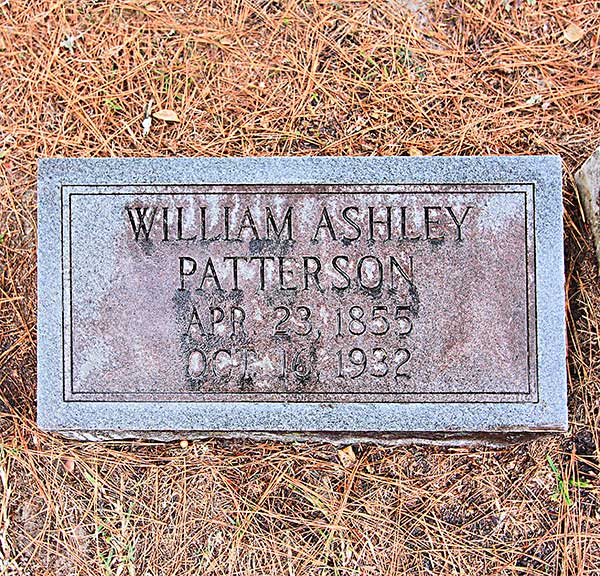 William Ashley Patterson Gravestone Photo