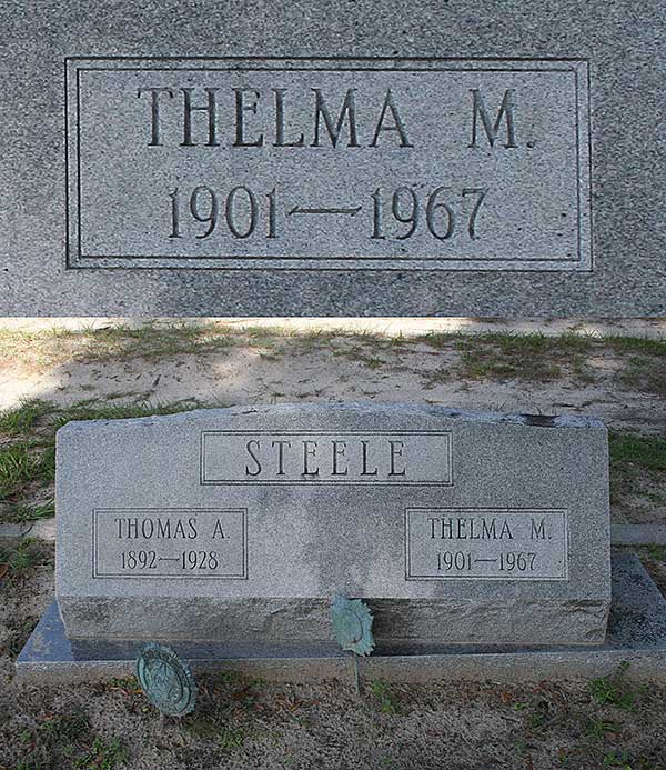 Thelma M. Steele Gravestone Photo