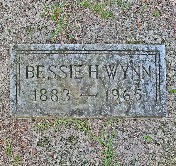 Bessie H. Wynn Gravestone Photo