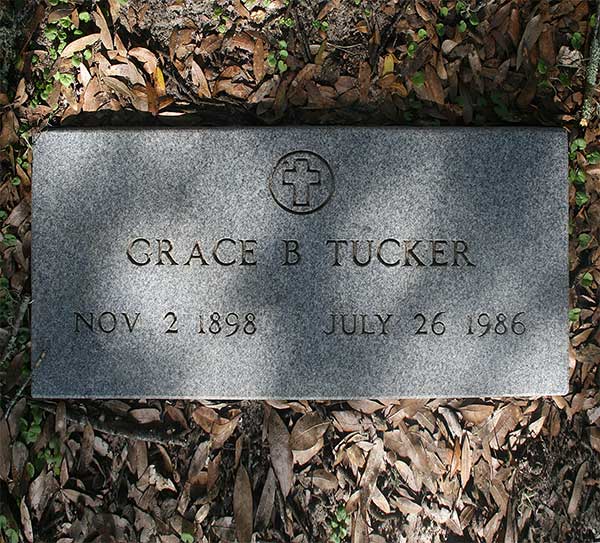 Grace B. Tucker Gravestone Photo
