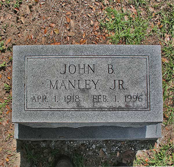 John B. Manley Gravestone Photo