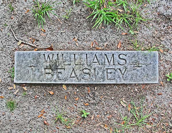  Williams-Beasley Gravestone Photo
