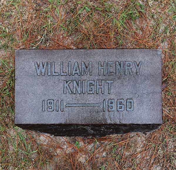William Henry Knight Gravestone Photo