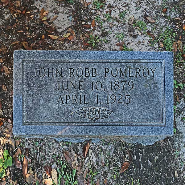 John Robb Pomeroy Gravestone Photo